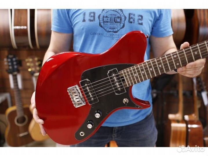 Aria JET-2 CA - электрогитара, цвет красный