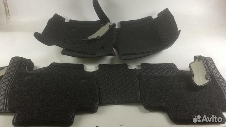 3D Коврики Toyota Prado 150 из Экокожи