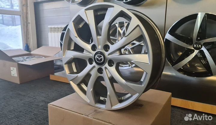Новые диски R17 на Mazda-6/3 Mazda CX-5 CX-7