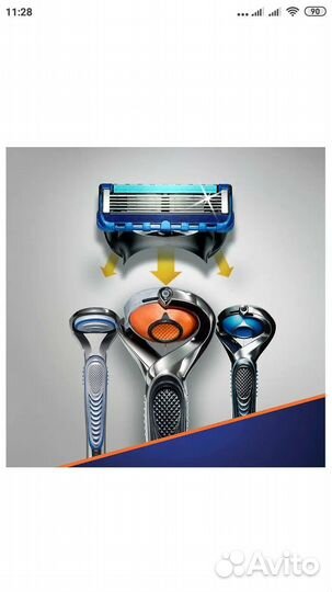 Кассеты для бритья gillette Финляндия