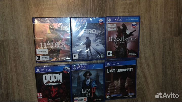 Диски PS4 PS5