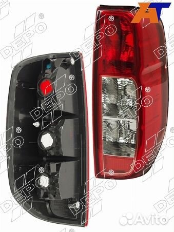 Фонарь задний nissan navara, nissan navara 05-15