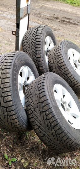 Литые диски R17 Тойота с резиной 265/16R17