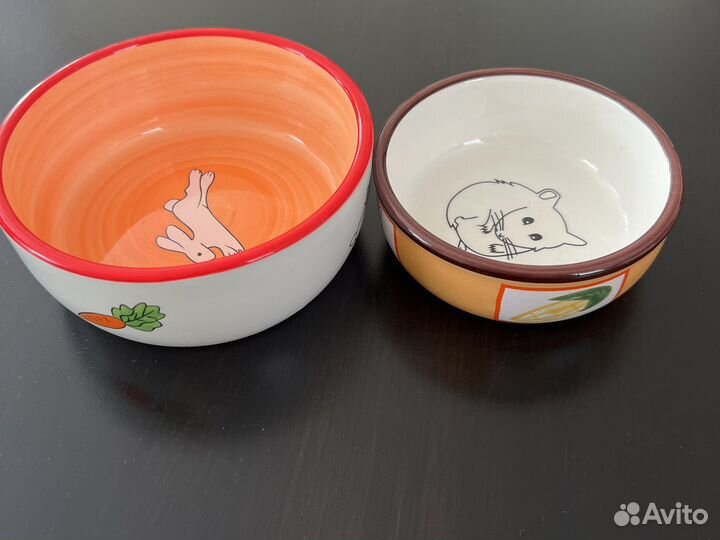 Чашки керамический для любимых зверюшек