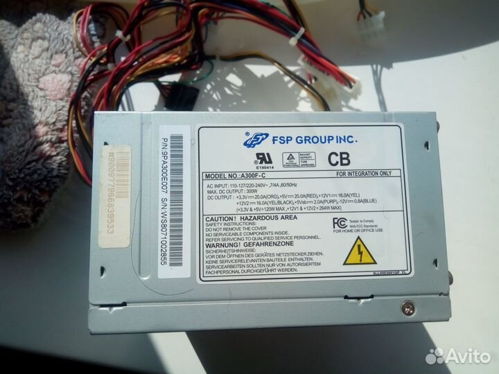 Блок питания для пк 300 w