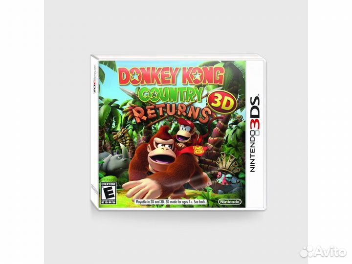 Donkey Kong Country Returns 3D, б/у, английский