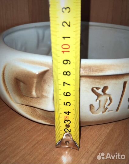 Горшок керамический, кактусник, бонсайница