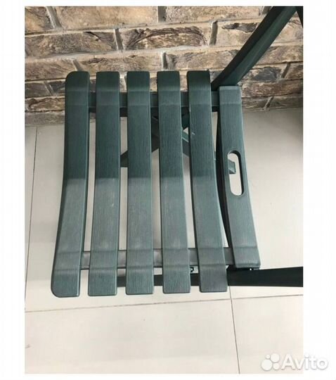 Набор стульев складных birki зеленый.4 штуки