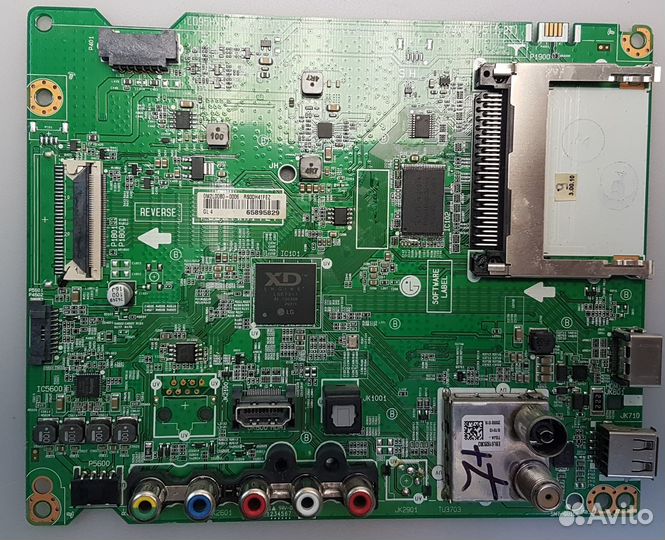 Телевизор LG 43LM5500PLA в разборе