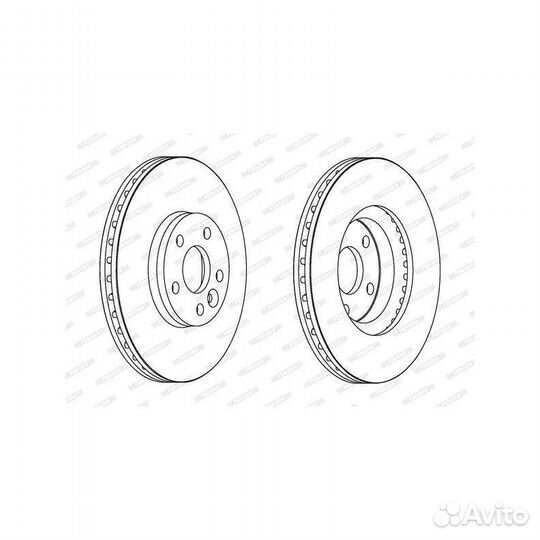 Диск тормозной ford S-MAX/mondeo 07/volv