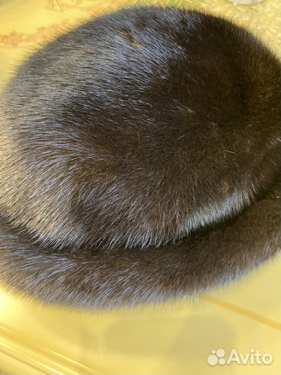Шапка норковая женская