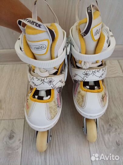 Роликовые коньки детские раздвижные