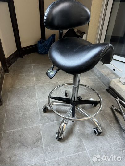 Стул седло со спинкой