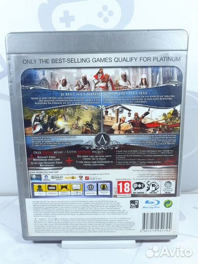 PS3 Assassin's Creed Братство Крови б/у