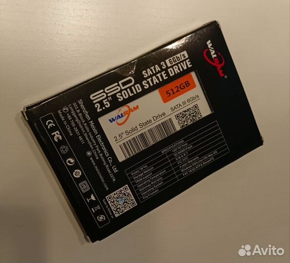 SSD 512/240/120GB новые