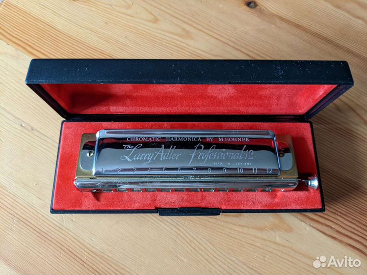 Губная гармошка хроматическая Larry Adler