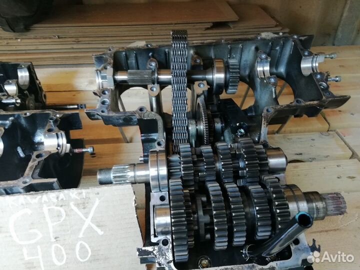 Кпп kawasaki GPX 400