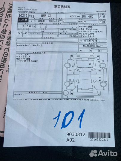 BMW X3 F25 В разбор