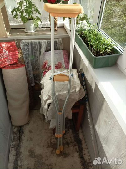 Костыли подмышечные новые