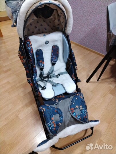 Коляска санки Ника 7-5/3