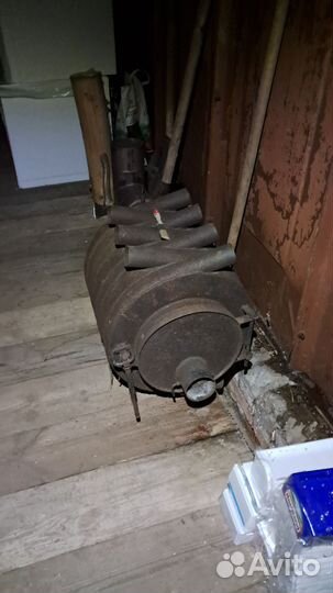 Печь буржуйка в гараж