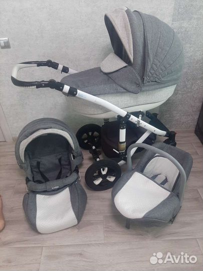 Коляска 3 в 1 toscana bebe mobile