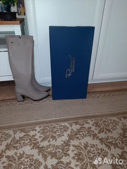 Сапоги женские зимние натуральная кожа, размер 40
