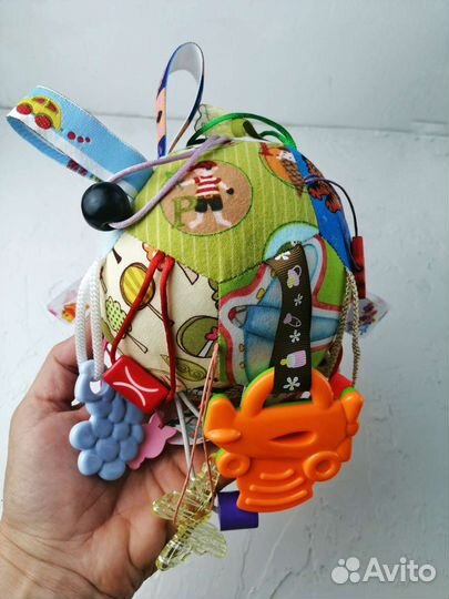 Мячик развивающий для детей 0-3 года для мальчика