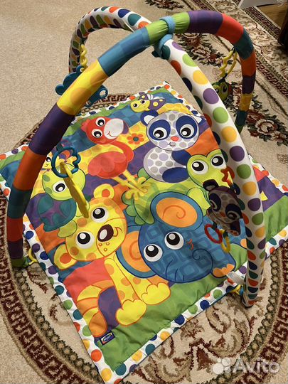 Игровой коврик с дугами игрушка playgro