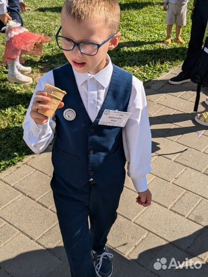 Школьный костюм для мальчика 122