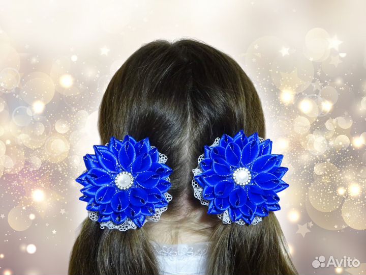 Бантики для девочек ручной работы