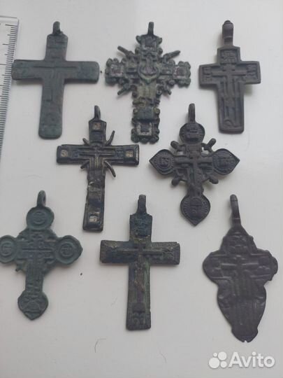 Старинные крестики от 16 до 19 века