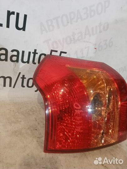 Фонарь левый Тойота Королла Е120 хэтчбек