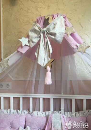 Бортики и балдахин