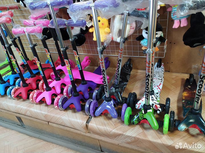 Самокат детский 3х колесный