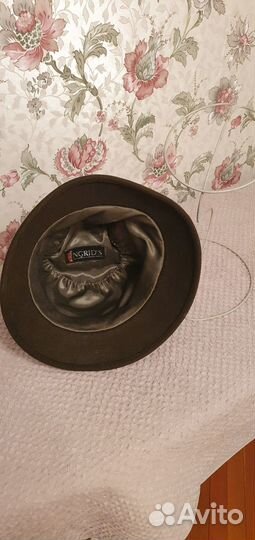 Шляпа фетровая женская