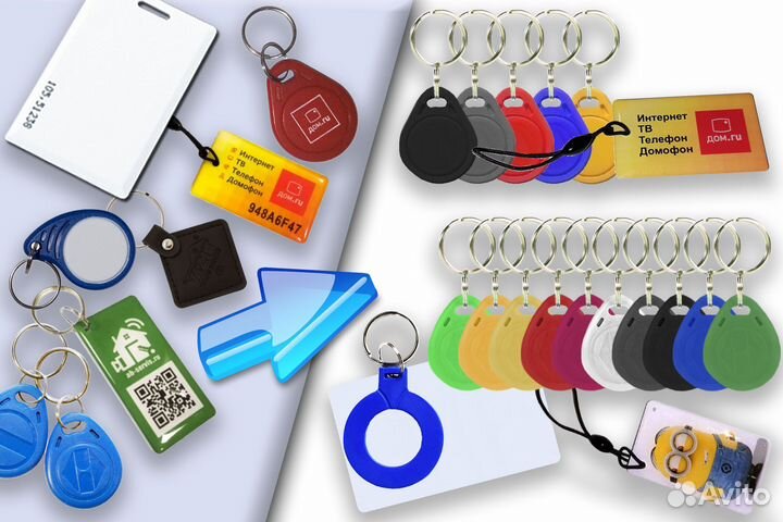 Ключ домофона (в т.ч. дом.RU), пропуск, шлагбаум