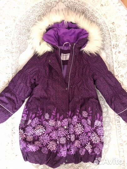 Пуховик детский зимний 122