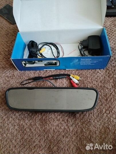 Зеркало с камерой заднего вида