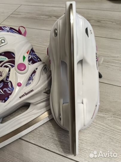 Коньки раздвижные детские Roces yuma girl 30-35