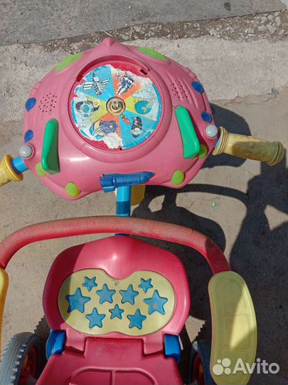 Детский трехколесный велосипед бу