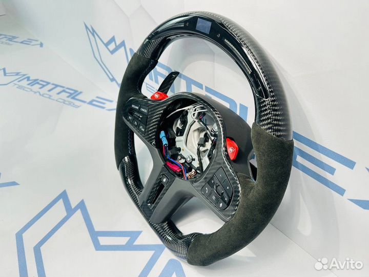 Руль BMW G-серия карбон