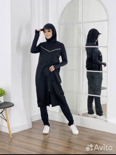 Купальник буркини с кепкой