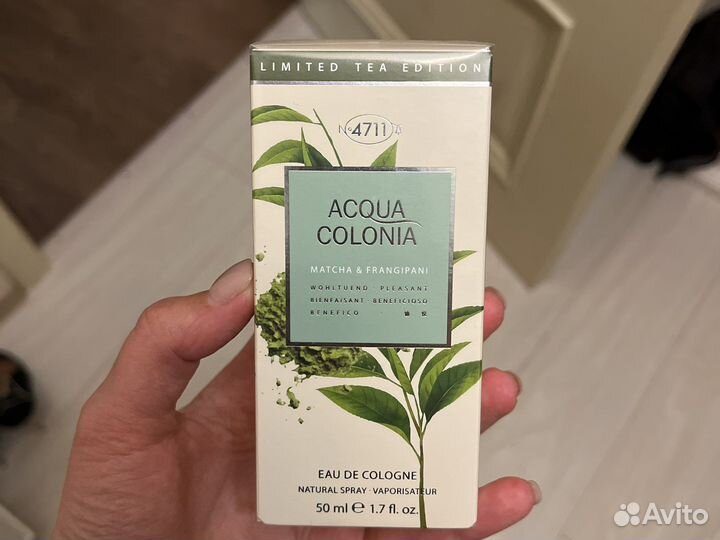 4711 acqua colonia matcha & frangipani