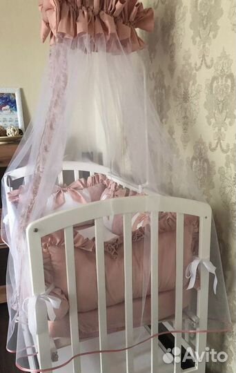 Бортики в кроватку комплект