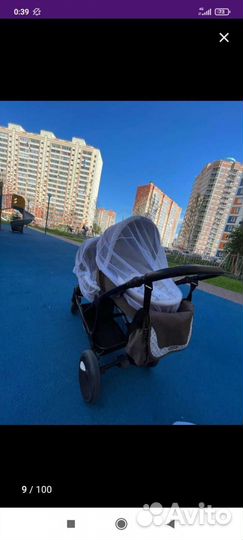 Коляска для двойни 2 в 1