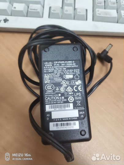 Блок питания 48V Cisco cp-pwr-cube-3
