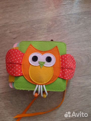 Книжка-шуршалка для малышей