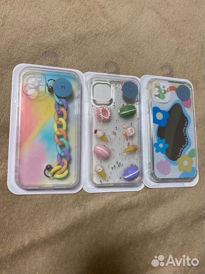 Новые чехлы на айфон 11 в упаковках