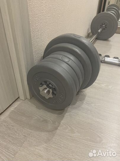 Штанга гантели блины